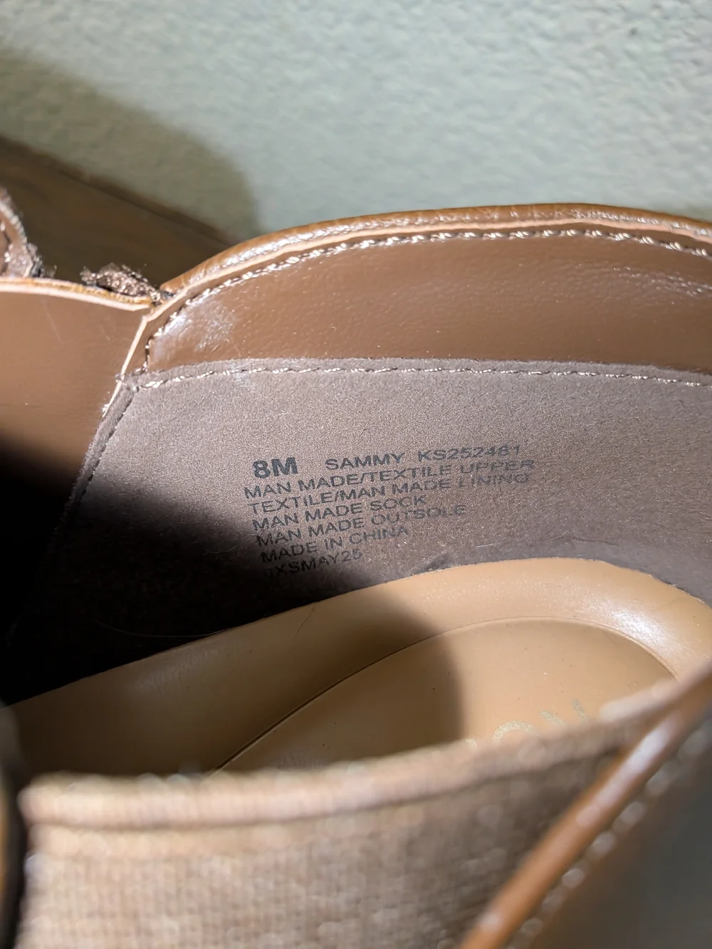 Kensie Women's Brown Slip-On Ankle Boots Size 8 - Picture 7 of 7